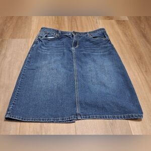 Womens Cato Jean Skirt Size 14